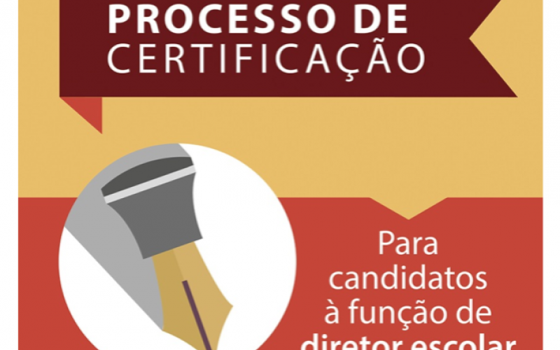 PROCESSO DE CERTIFICAÇÃO OCUPACIONAL PARA O CARGO DE DIRETOR ESCOLAR E VICE-DIRETOR REDE MUNICIPAL DE ENSINO DE RUBELITA